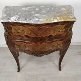Commode sauteuse galbé Louis XV