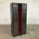 Industrial vintage wardrobe 3 doors