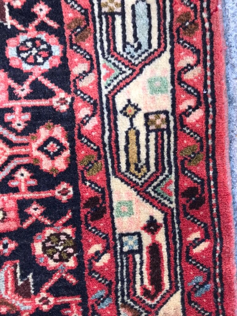 Persian hamadan carpet 75x128cm