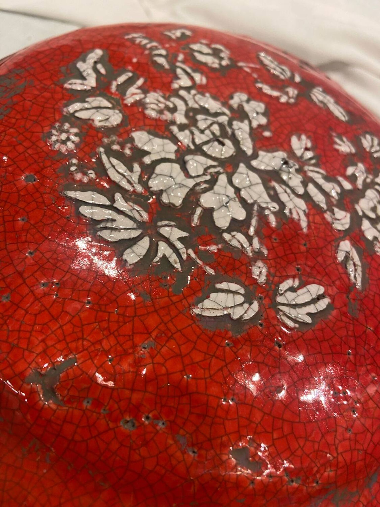 Vase rouge