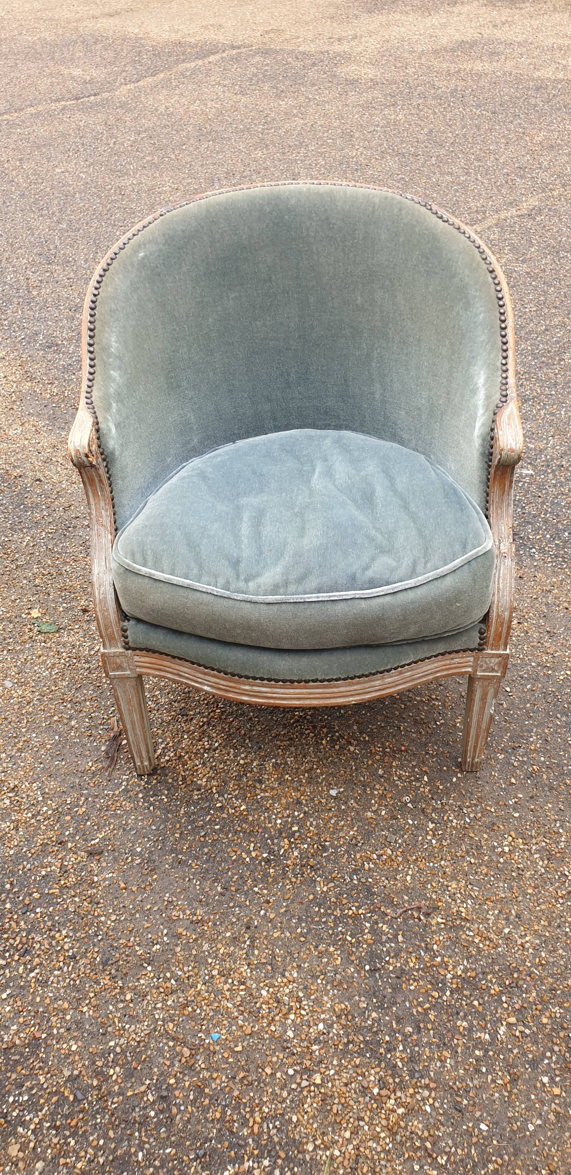 Louis XVI Armchair, 19th Century