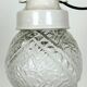 Vintage White Porcelain Pendant Light, 1970s