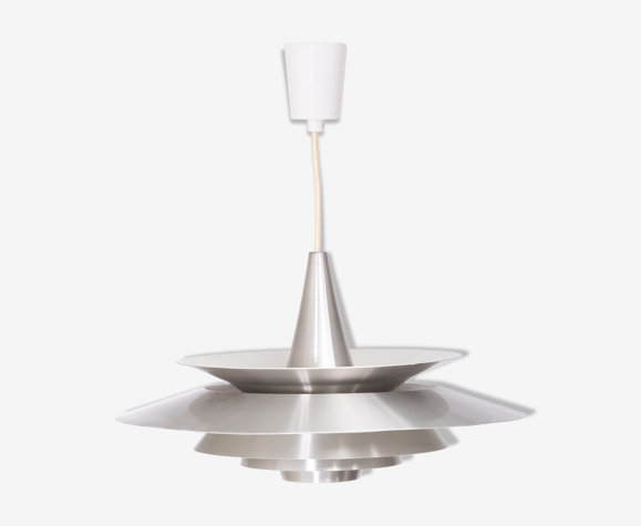 Suspension aluminium scandinave, années 1970