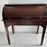 Mahogany cylinder secretary