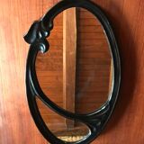 Miroir ancien style art nouveau 35x50cm