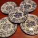 Service of antique Italian ceramic plates Promogros