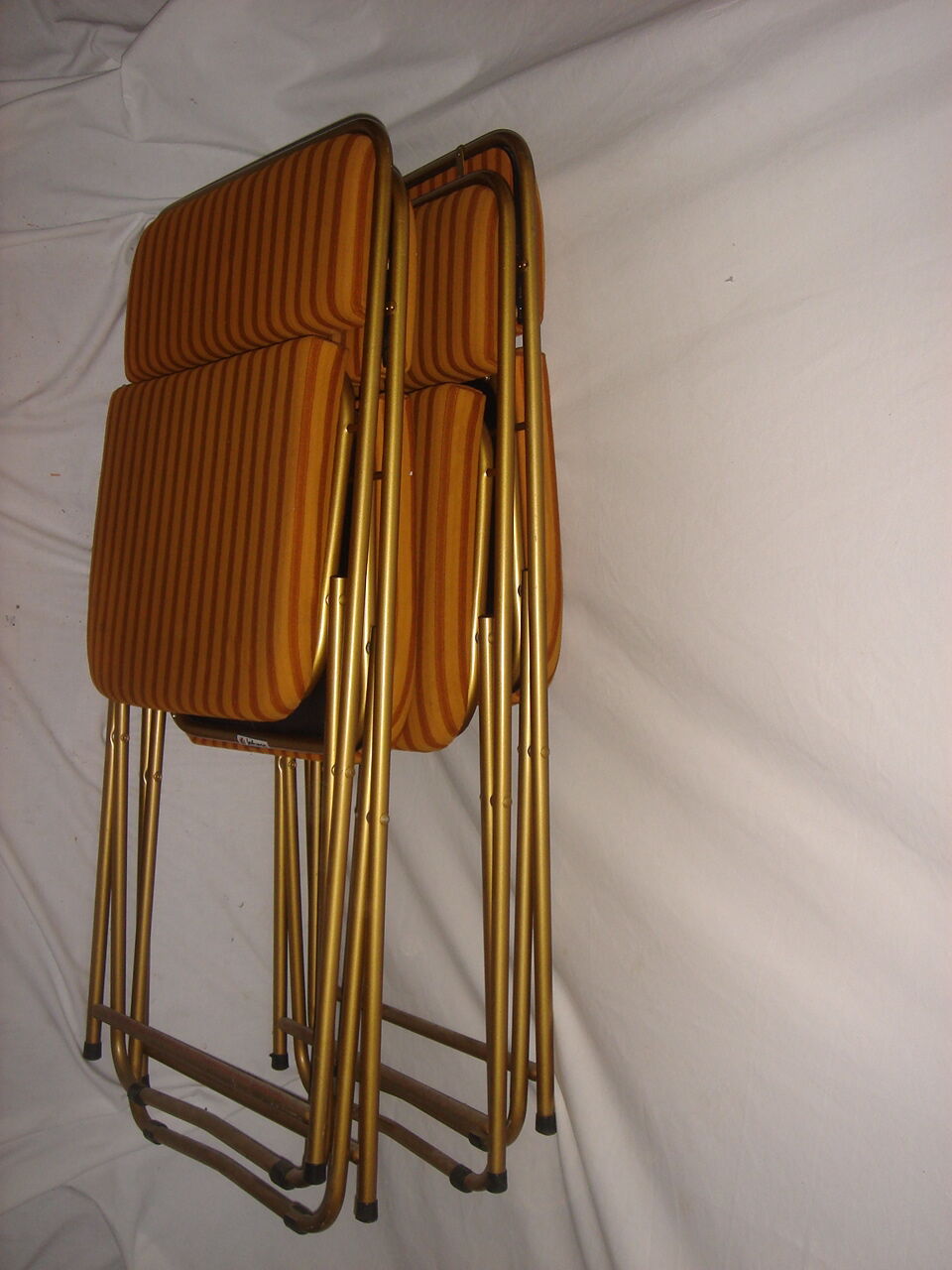 4 lafuma folding chairs of 1960/1970