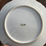 11 vintage Limoges porcelain fish plates