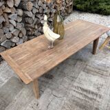 Renovated solid wood coffee table