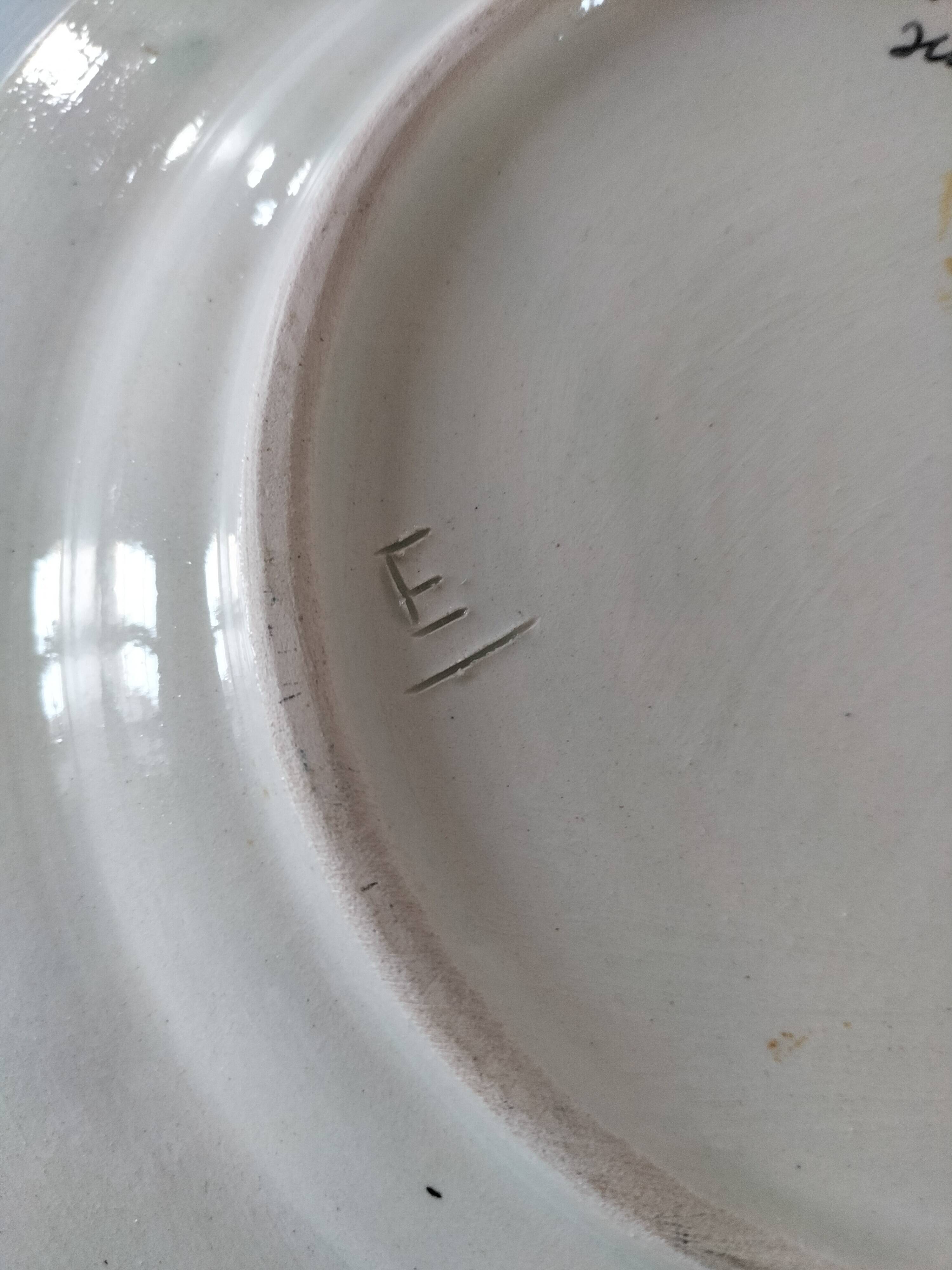 H. Bequet Java model plate