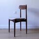 Suite de 6 chaises en bois design 1950