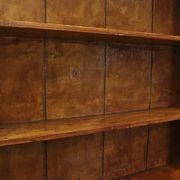 Bibliothèque ancienne anglaise en acajou