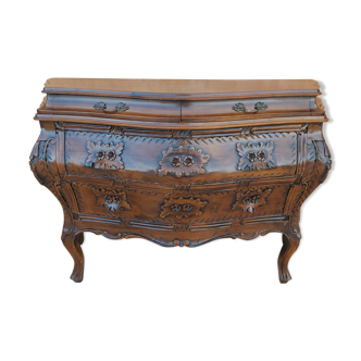 Commode tombeau de style Louis XV vintage