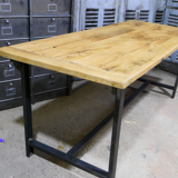 Military table year 50 oak tray
