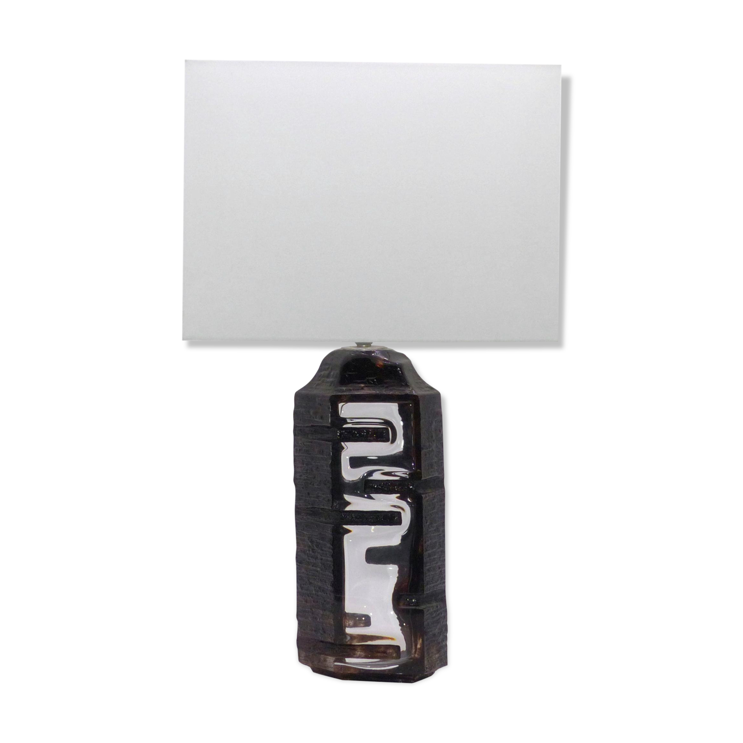 Crystal Daum Lamp by Cesar 1970