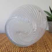Vase en verre soufflé artisanal Murano
