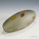 Glass vase 'A Scavo' by Gino Cenedese with autumn leaves