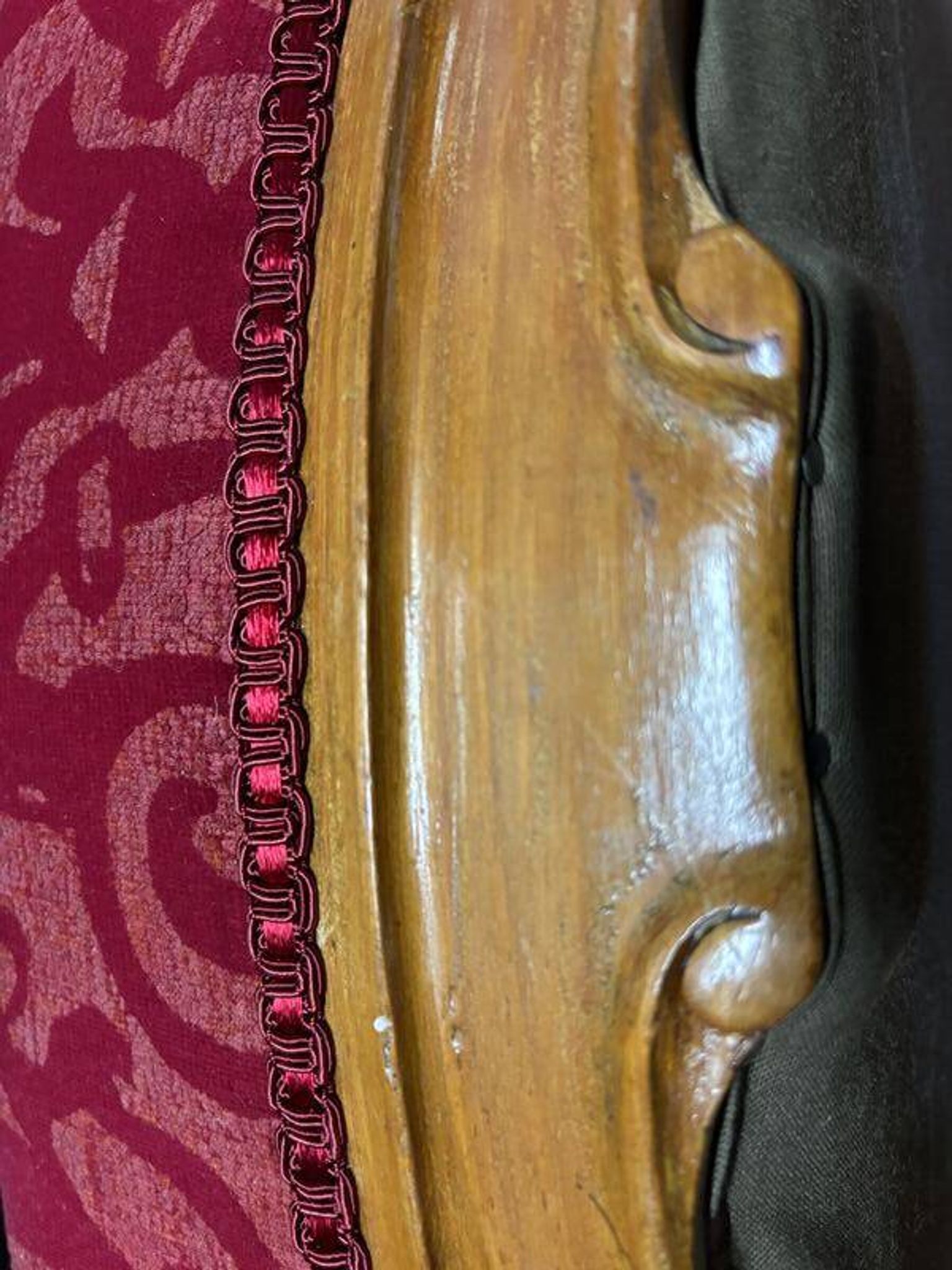 Pair of Louis XV style armchairs, 19th century