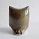 Ceramic owl treasure chest by Ditmar Urbach, 1960s.