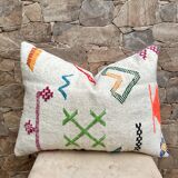 Moroccan wool cushion, beautiful wool cushion, cushion