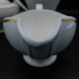 Céranord pourer, creamer and sugar bowl