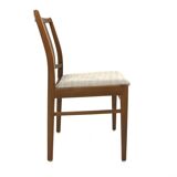 4 Scandinavian beech chairs, Sweden, 1960