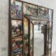 Handpainted Italian mirror