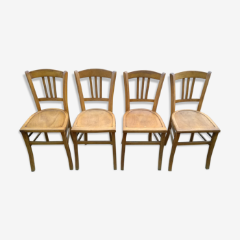 Chaises bistrot Luterma 1950
