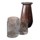 Antique vase in molded glass