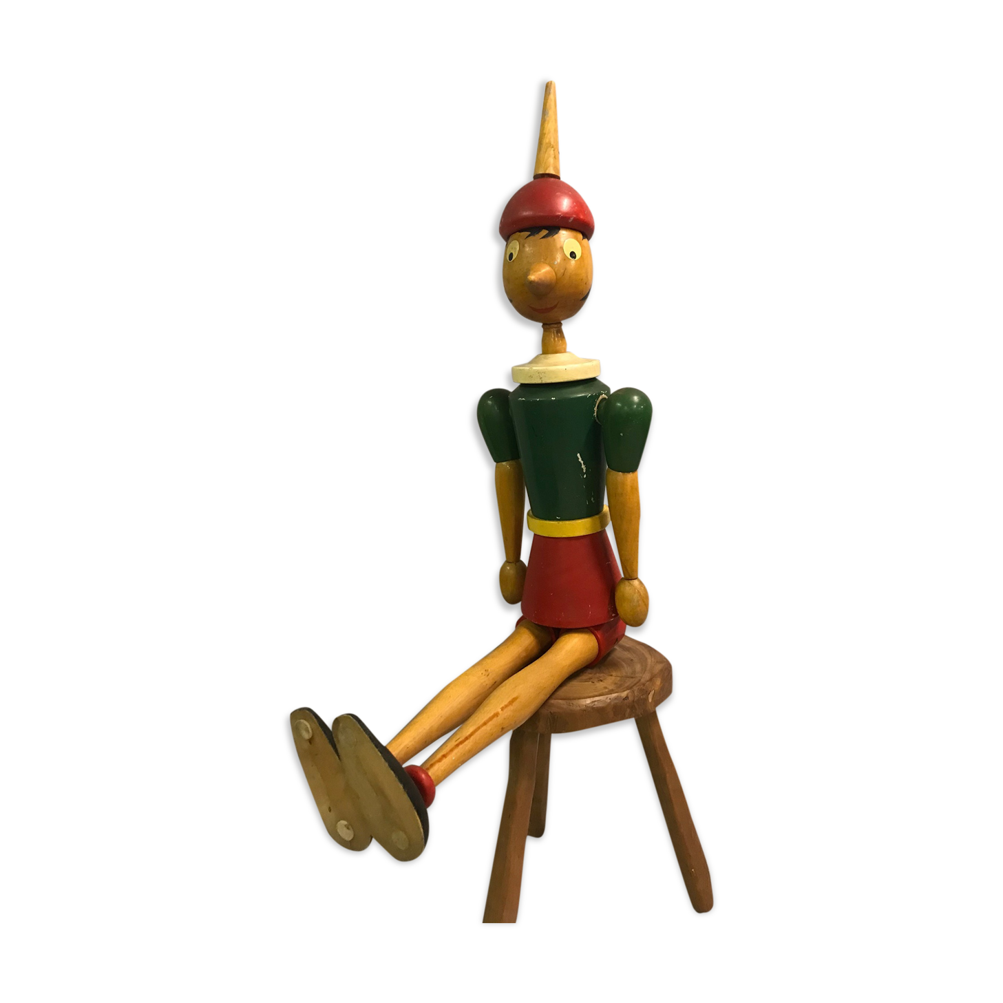 Pinocchio articulé en bois