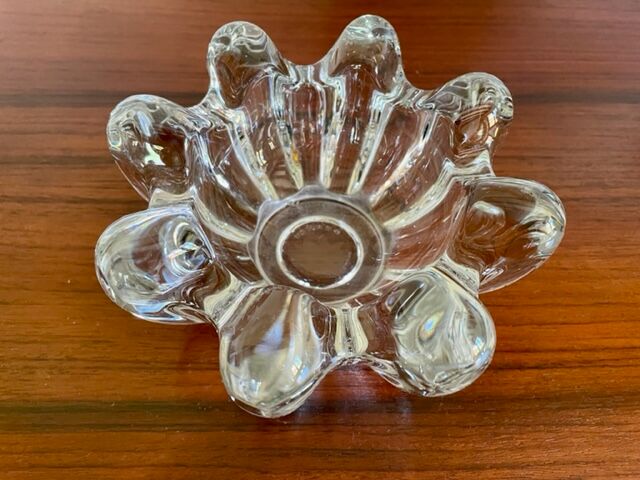Crystal ashtray pierre d'avesn, 1950