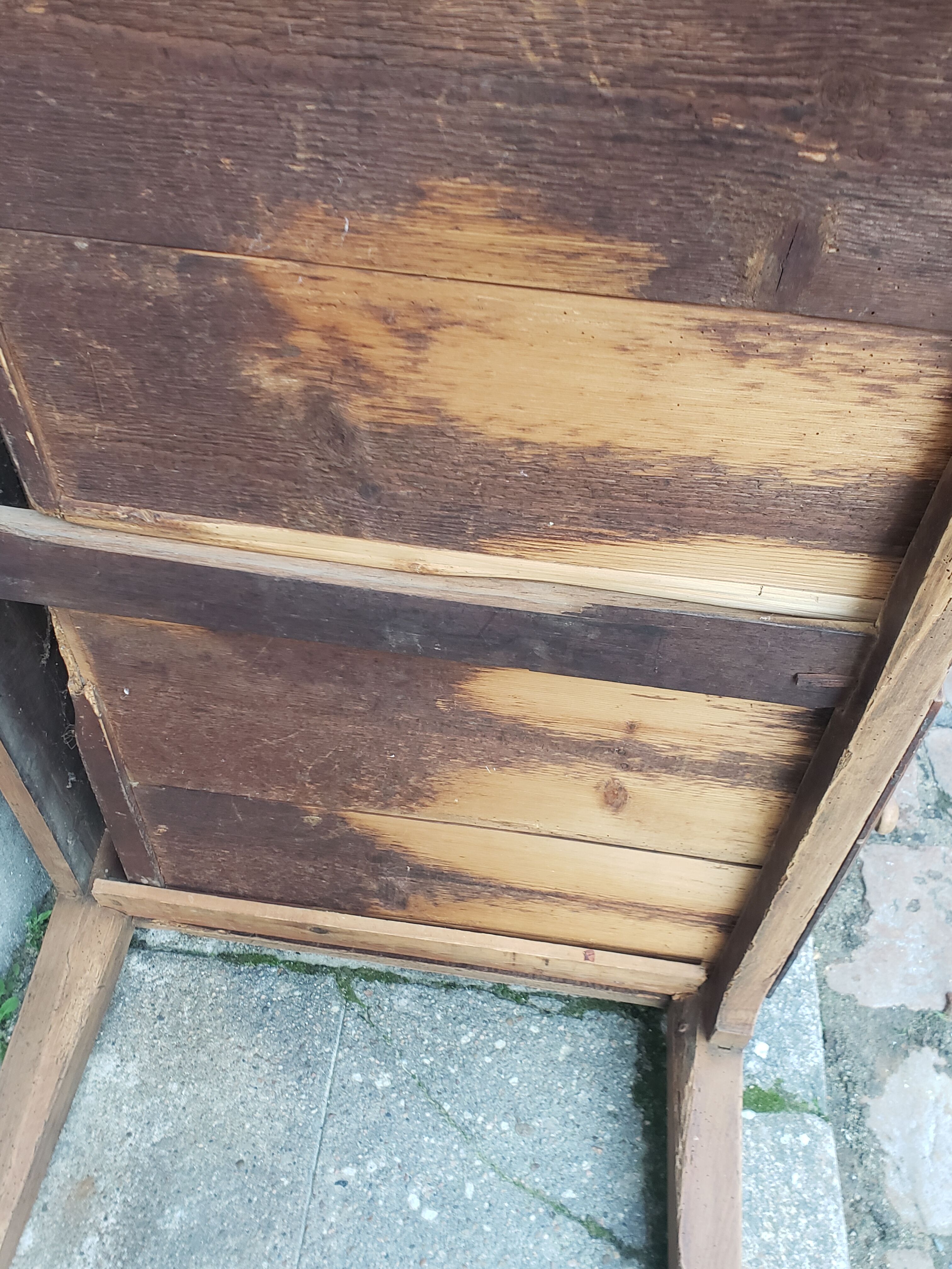 Farm table coffee table