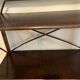 Vintage rattan shelf