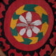 Bohemian chair, Suzani embroidery armchair with bergere style