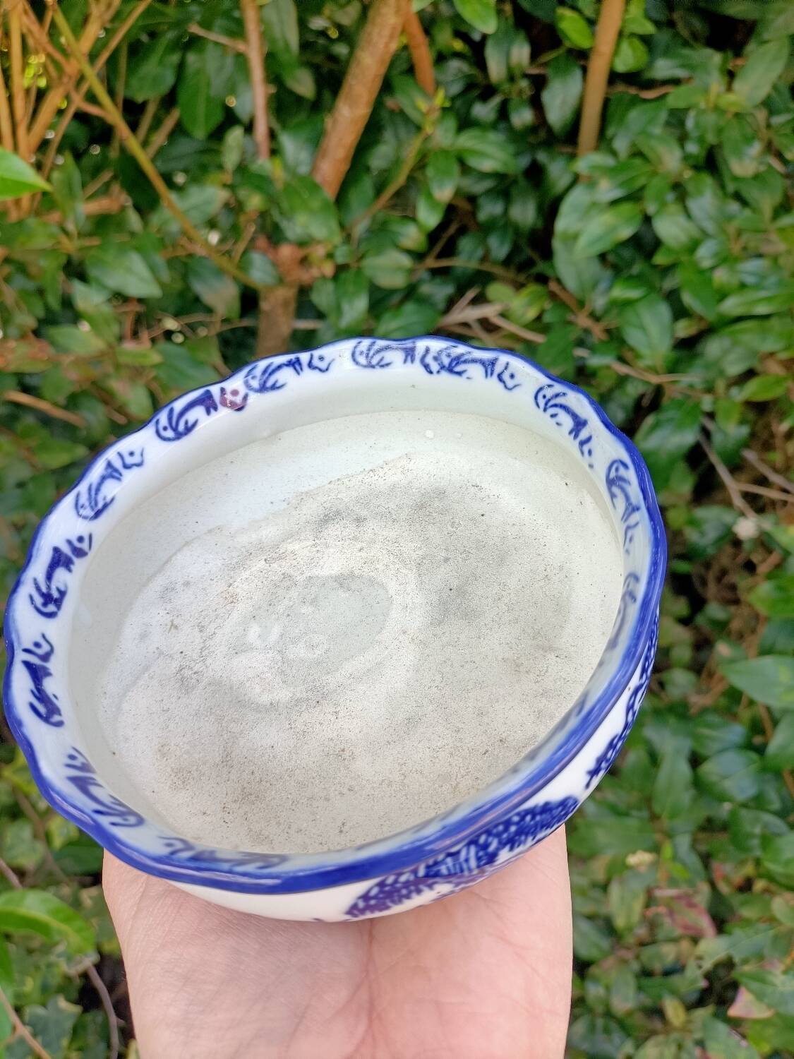 Retro ceramic flower pot/bowl