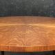 Mid-century round teak collection Starburst coffee table by Tom Robertson for McIntosh