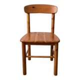 Vintage pine chair