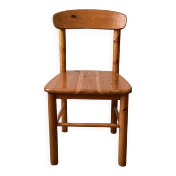 Chaise vintage en pin