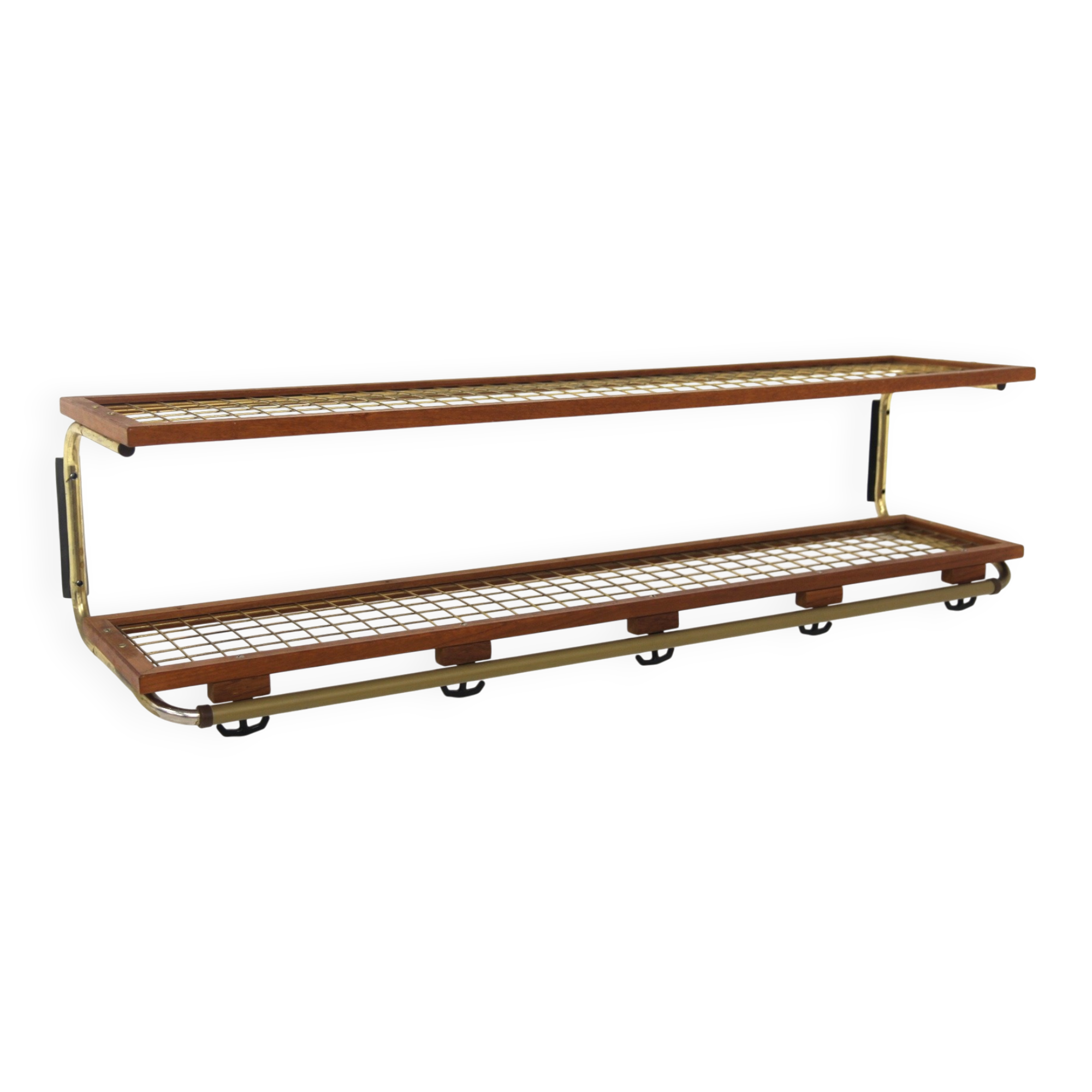 Patère scandinave en teck, Suède, 1970