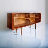 Vitrine en teck