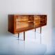 Vitrine en teck