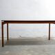 Extendable teak dining table by Gérard Guermonprez for Magnani editions