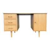 Maison Capelle desk, Scandinavian spirit, vintage, 60s.