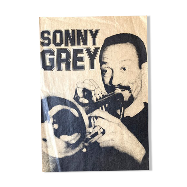 Affiche Blues man trompettiste Sonny Grey