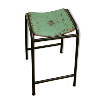 Tabouret d'artiste peintre vintage