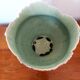 Art Nouveau flowerpot with slip peonies