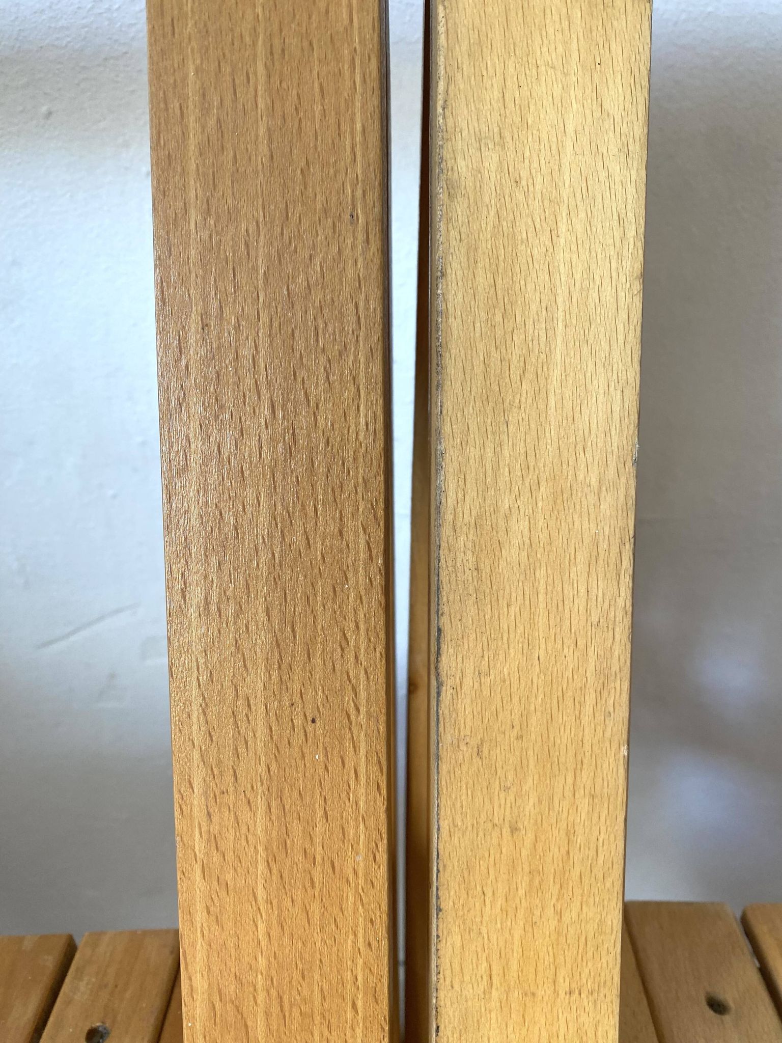 designer folding chairs in beech wood
