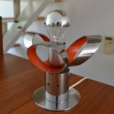 Raak flower lamp chromed metal