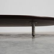 Minimalist Walnut Coffee Table by Cappellini, Italy