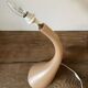 Kostka ceramic table lamp, gemo model, vintage 1970s
